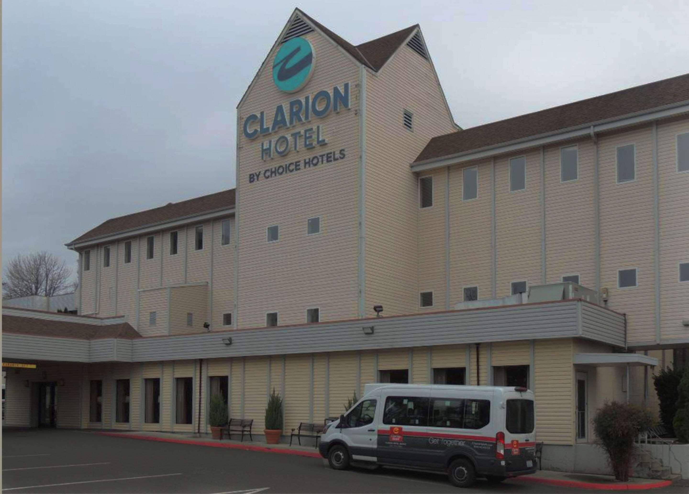 Clarion Hotel Seatac Exterior foto